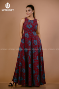 BOTANICAL ELEGANCE MAXI DRESS