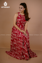 ABSTRACT SWIRL ELEGANCE DRESS