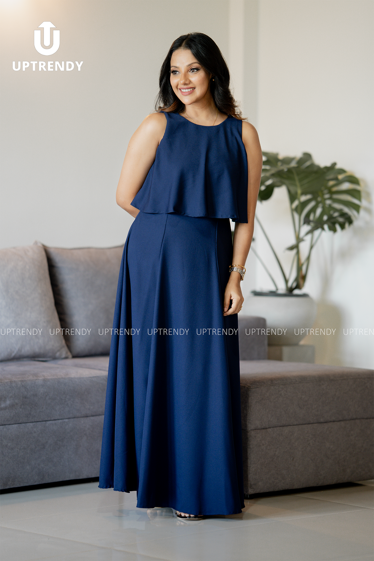 Your New Favorite Overlay Maxi Gown