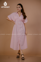 THE BUTTON-DOWN STRIPED MIDI