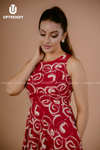 ABSTRACT SWIRL ELEGANCE DRESS