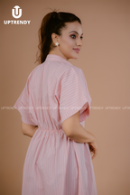 THE BUTTON-DOWN STRIPED MIDI